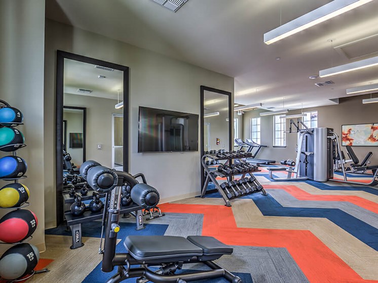 High Endurance Fitness Center at Miro Apartments, Santa Fe Springs, CA